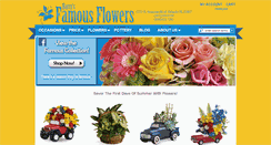 Desktop Screenshot of harrysfamousflowers.com